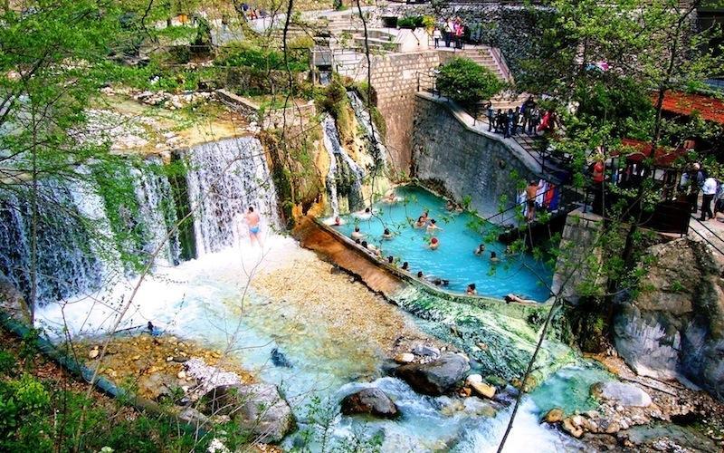 Hotel Neraides Káto Loutrákion Exteriér fotografie